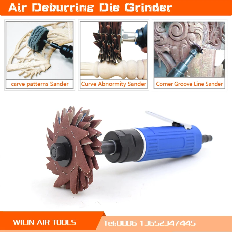 

Air Tools 2015 Multi-function Sanders Grinder Die Grinder Eight Mixing Wood Carve Curve Line Deburring Machine Polisher
