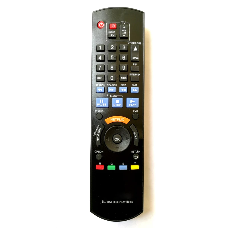 

New BD REMOTE CONTROL IR6 FOR PANASONIC Blu-ray DISC Player Fernbedienung Remote Control