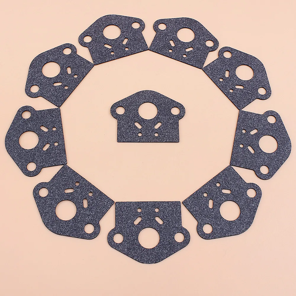 10Pcs/lot Carburetor Gasket For Walbro WYJ-138 WYK-186 SHINDAIWA T242X T242 LE242 Echo SRM PB PAS 260 261 Trimmer Blower Engine