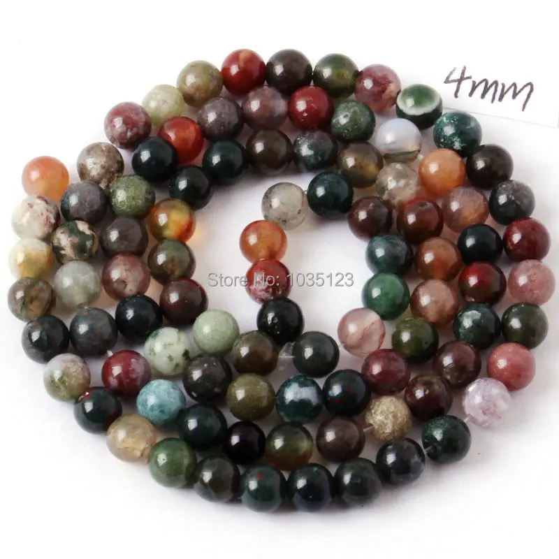 High Quality 4.6.8.10.12.14.16.18.20mm Natural Round Shape Agates Onyx DIY Loose Beads Strand 15\