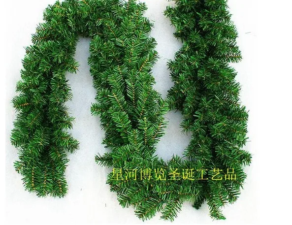 Christmas tree and decorative door hanging rattan cane rattan circle arch package encryption 2.7