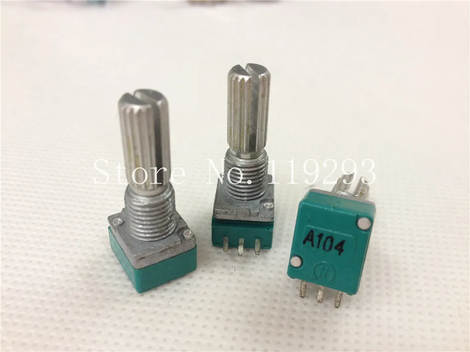 [BELLA]Aristocratic precision potentiometer R09 single joint A100K 20MM floral axis ( volume potentiometer )--50PCS/LOT