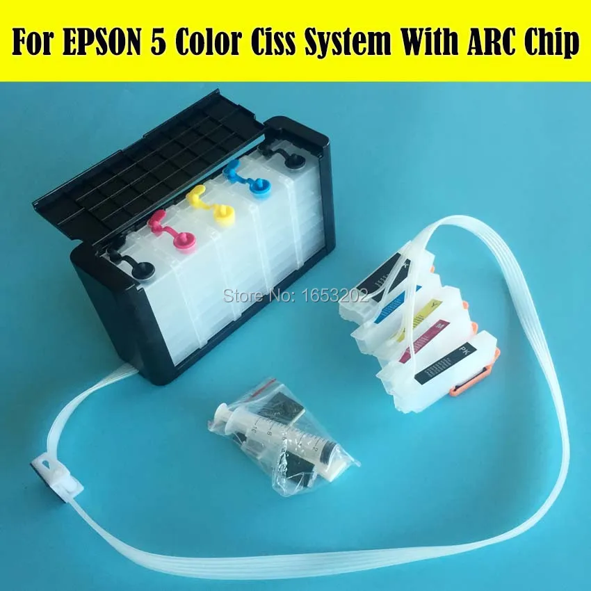 1 Set High Quality T2730 273 T2734 Continuous Ink Supply System For EPSON XP-510 XP-520 XP-620 XP-800 XP-820 XP-600 Printer