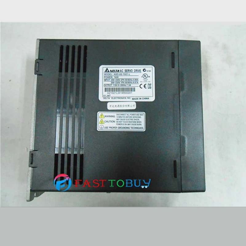 ASD-A2-1021-L Delta AC Servo Drive 1ph 220V 1KW 7.3A with Full-Closed Control New