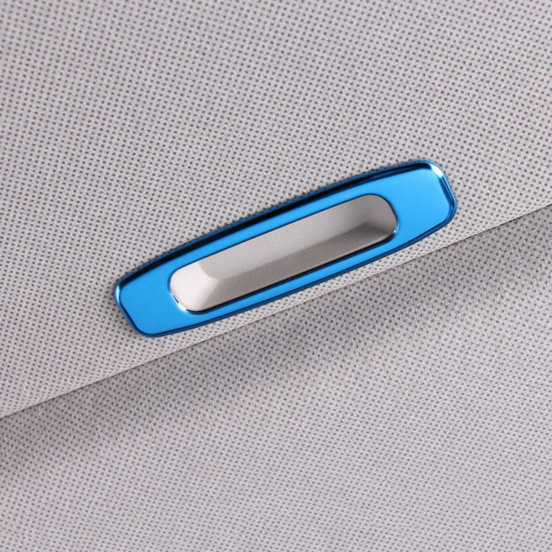 Fit For Corolla S LE Levin 2014 Decoration Accessories Stainless Steel Car SunRoof Skylight Handle Cover Frame Sticker