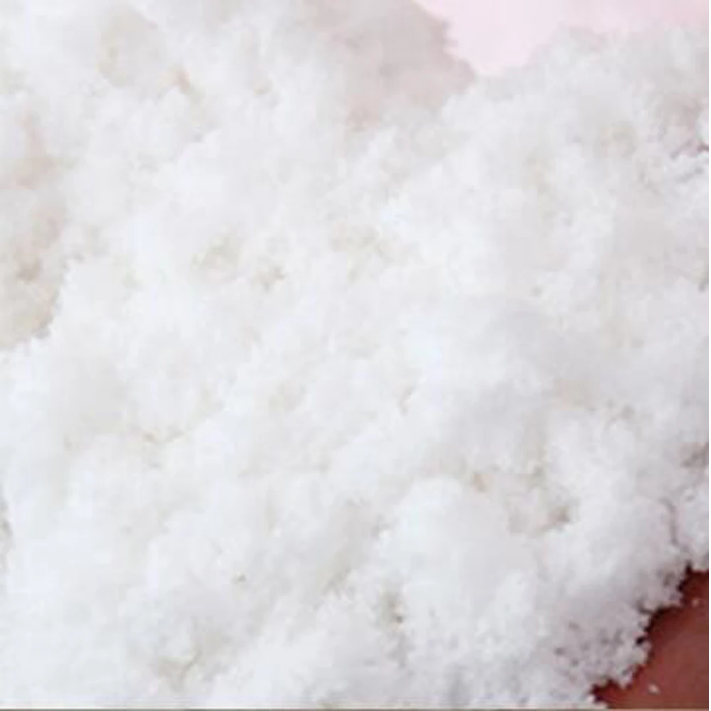 2019 1KGS White Winter Growing Magically Fake Artificial Snow Powder Grow Instant Christmas Magic Toys Use Again Like Ture Kids