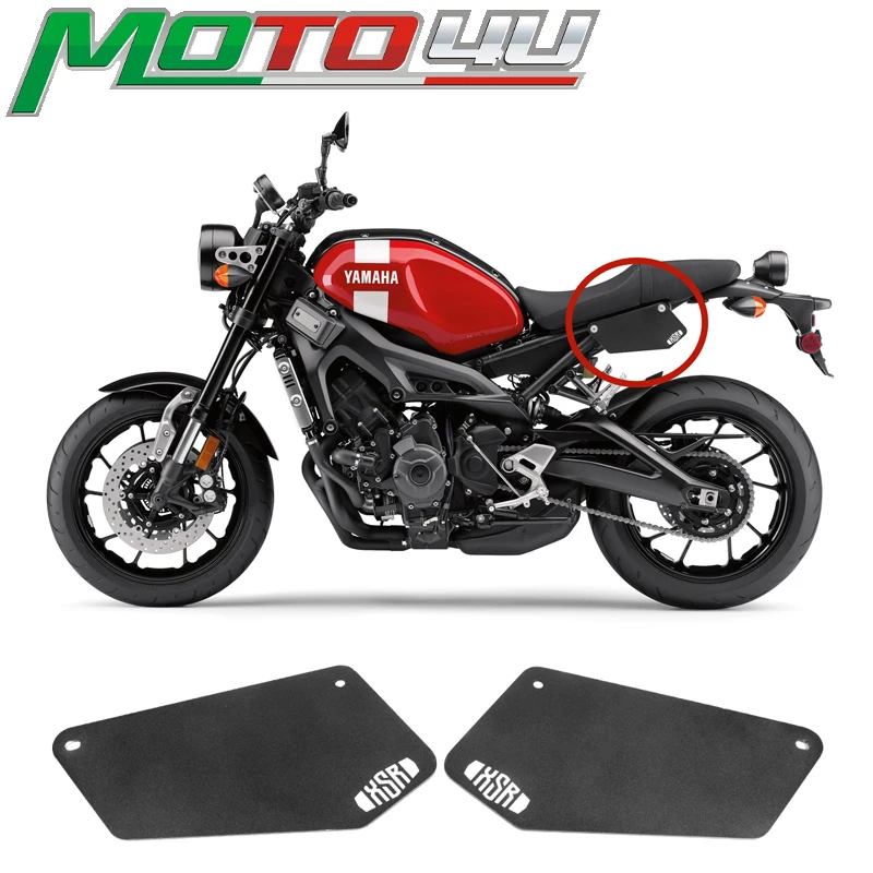 For YAMAHA XSR900 2016 2017 Number Plates Stainless Steel Motorcycle Side Panel Cover