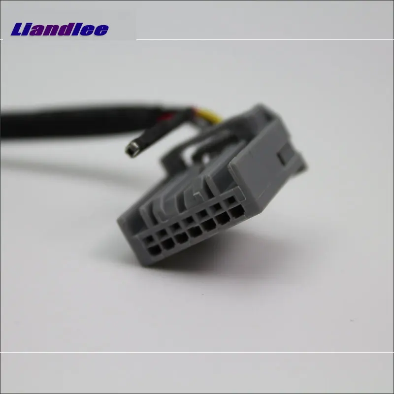 Liandlee For Honda Civic / Ciimo 2013 -2015 Car Rear View Camera RCA Adapter Wire Original Switch RCA Connector Convertor Cable