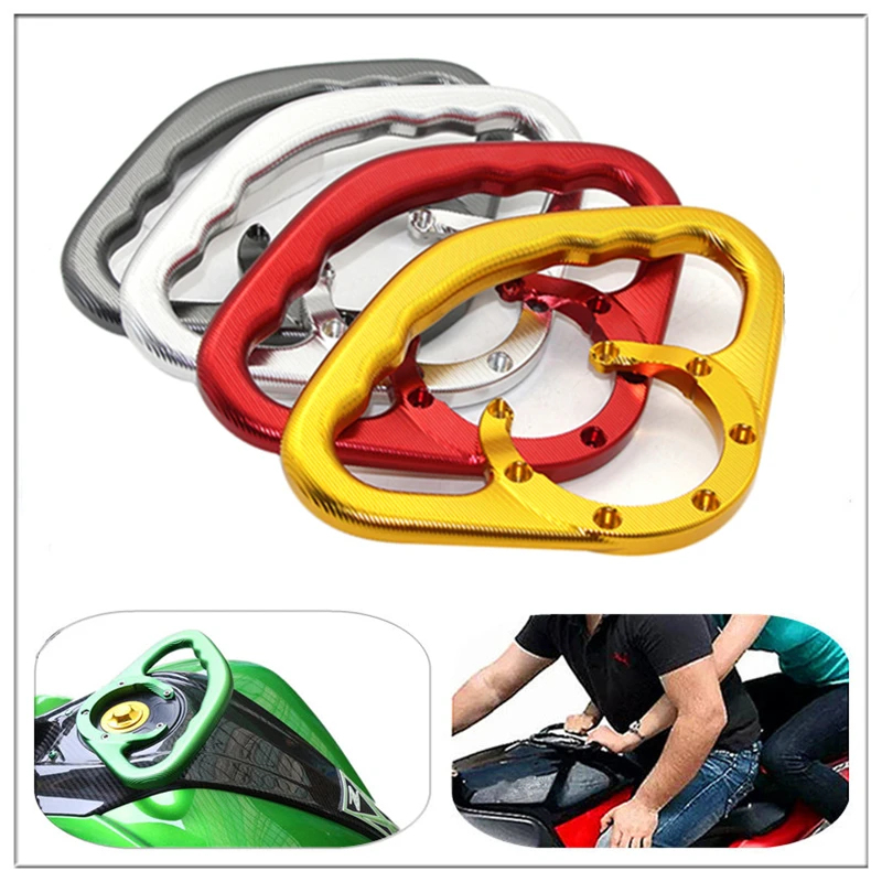 Motorcycle Passenger handle For Honda CB600f CB600 CB900 CBR 600RR 1000R 1000RR 2008 2013 2014 2017 Safety Tank Handle CNC