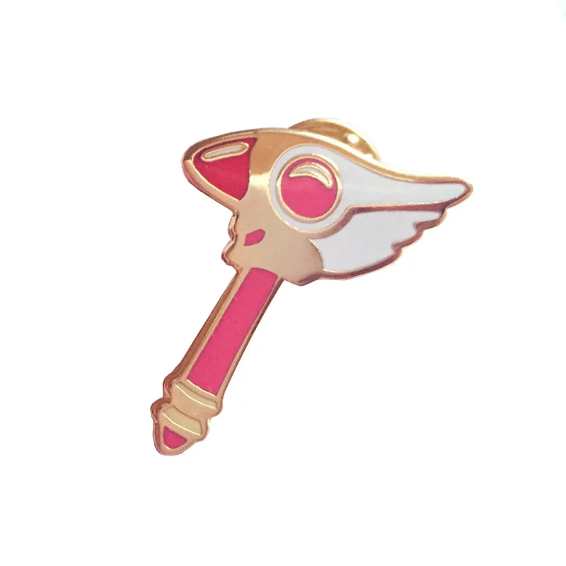 Cardcaptor Sakura Sealing Staff Pin  Brooch