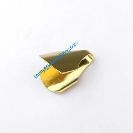 2013 jewelry findings Chain end cap for leather cord crimp end caps