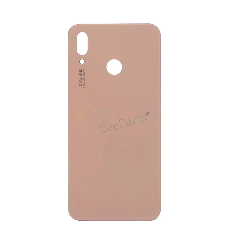 For Huawei Nova 3e P20 Lite Back Battery Cover Rear Door Housing Case Glass Panel Replacement For Huawei P20 Lite Battery Cover