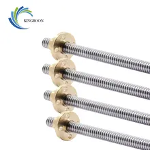 T8 Lead Screw 8mm OD 2mm Pitch for 3D Printer #5