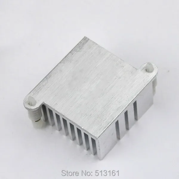 2 CHIẾC Chip Cầu Bắc tản Nhiệt Mini IC Làm Lạnh Làm Mát Nhôm 40*40*13mm Tản Nhiệt