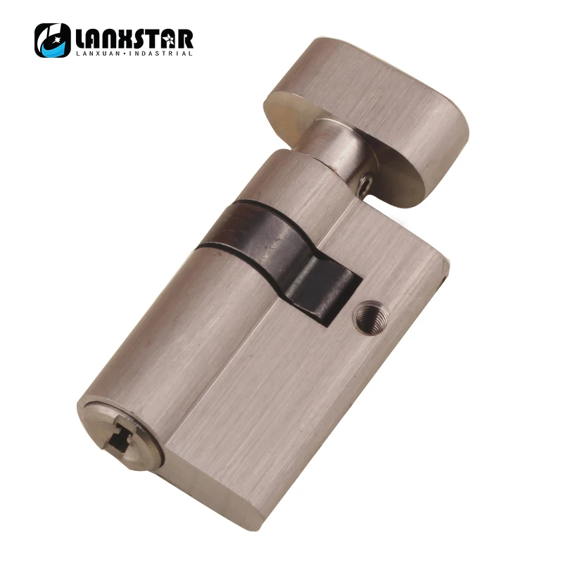 Full Copper Glass Door Lock core C-class Blade Ground Lock Half Locks Core Large 50 Single Open Lock Core 5 Pure Copper Key