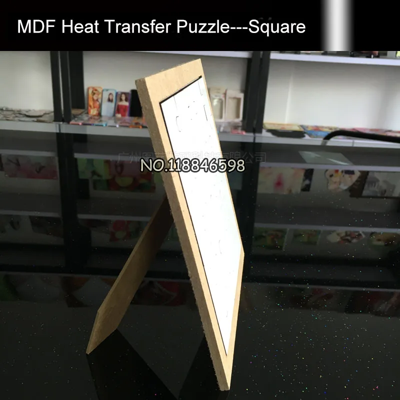 MDF Trò Chơi Ghép Hình Khung Ảnh, Nhiệt Chuyển Câu Đố, Cá Tính TỰ LÀM Khung Ảnh, 3 mét Câu Đố Bằng Gỗ Dày