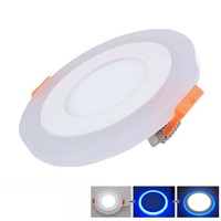 New Design Round LED Panel Downlight 6W 9W 16W 24W  3 Model LED Panel Lights AC85-265V Recessed Ceiling Painel Lights