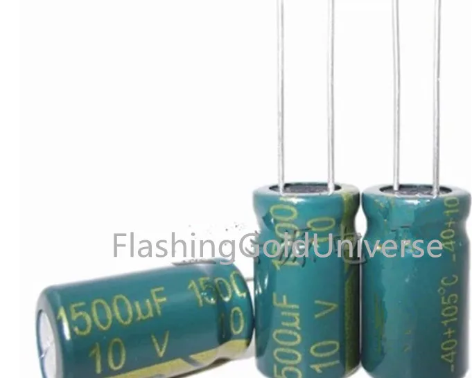 10V 1500UF 1500UF 10V 10 V 1500 UF 10 V1500 UF 1500 UF10 V  Aluminum Electrolytic Capacitors Size:8*20 10*16