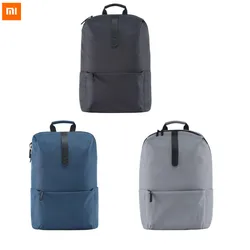 Original Xiaomi Shoulder Bag SchoolBag Backpack Polyester Material Zipper Leisure Style For Man Woman Casual