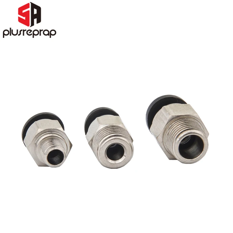 Connettori pneumatici Bowden estrusore j-head Hotend per OD 4mm o 6mm PTFE Tube attacco rapido raccordi j-head parti della stampante 3D