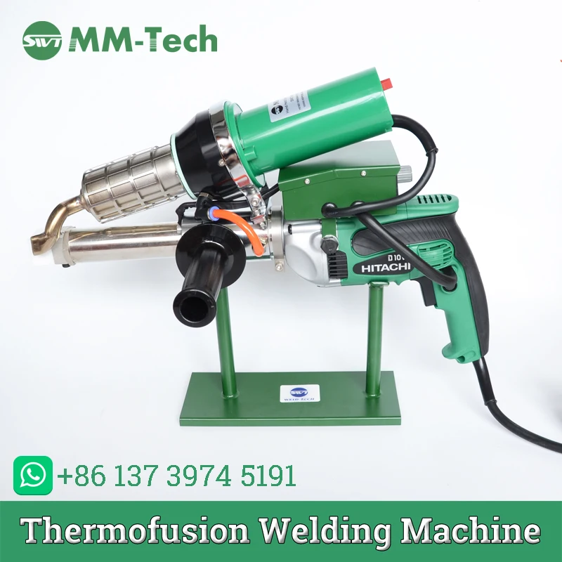 

Plastic extrusion welding gun HDPE pipe hand welding extruder plastic welder manual extruder machine for PP rods