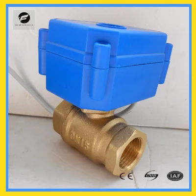 ADC9-24V CR02 CR03 CR04 CWX-15Q 3s Brass both female BSP NPTreduced bore electric motorized ball valve instead of solenoid valve