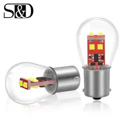 2pcs 1157 BAY15D P21/5W LED BA15D P21W BA15S 1156 R5W LED Car LED Lights Lamp Turn Signal Bulbs Auto Light White Red Amber 12V