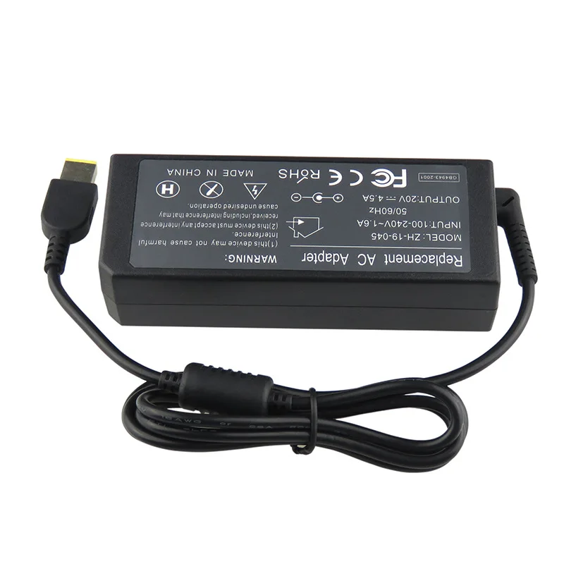 20V 4.5A 90W Ac Adattatore Del Caricatore di Potere Del Computer Portatile per Lenovo Thinkpad ADLX90NCC3A ADLX90NLC3A ADLX90NLT3A PA-1900-72 K4350A A36200252