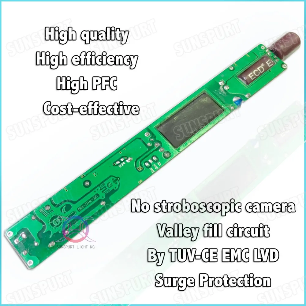 5Pcs CE PFC No Flicker 25W AC85-277V LED Driver 10-18x2W 450MA DC30-60V Constant Current LED Power For LED T8 Lamp Free Shipping