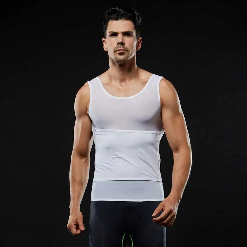 

Men Shapers Ultra Sweat Thermal Muscle Shirt Neoprene Belly Slim Sheath Female Corset Abdomen Belt Shapewear Zip Tops Vest NY026