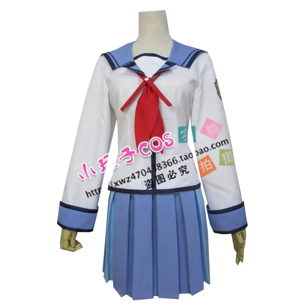 2019 Angel Yuri Nakamura School Girl Uniform Anime Cosplay Costume