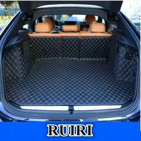 

Goo quality! Full set car trunk mats for BMW 630d GT G32 2022-2018 waterproof durable cargo liner mat boot carpets for 630d 2021