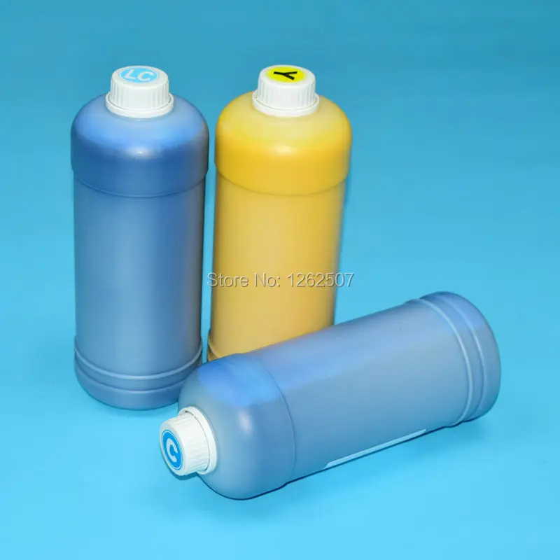 1Liter 1000ml Waterproof Bottle Refill HP83 UV Pigment Inks For HP DJ Designjet 5000 5100 5500 83 Large Format Plotters