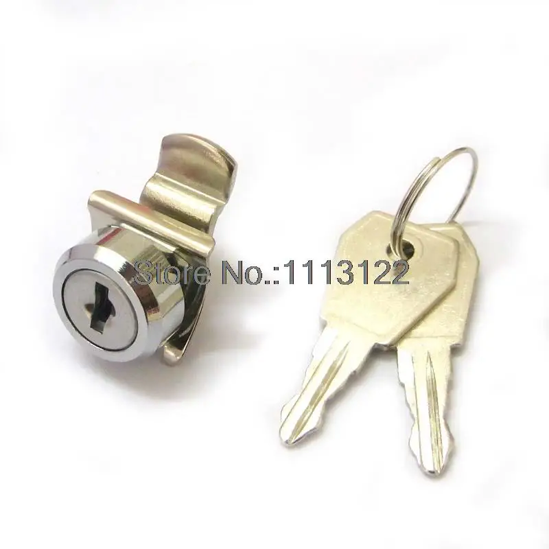 Small Cashier drawer lock with clip mailbox Locks Furniture drawer door Zinc Alloy small Cam Locks 1 PC