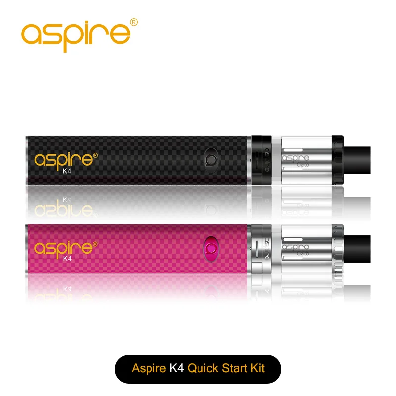 Aspire K4 Quick Start Kit E-cigarette 3.5ML Cleito Tank 2000mah Battery Vaper Pen Ecig Vaperador Smoke Vape Electronic Cigarette