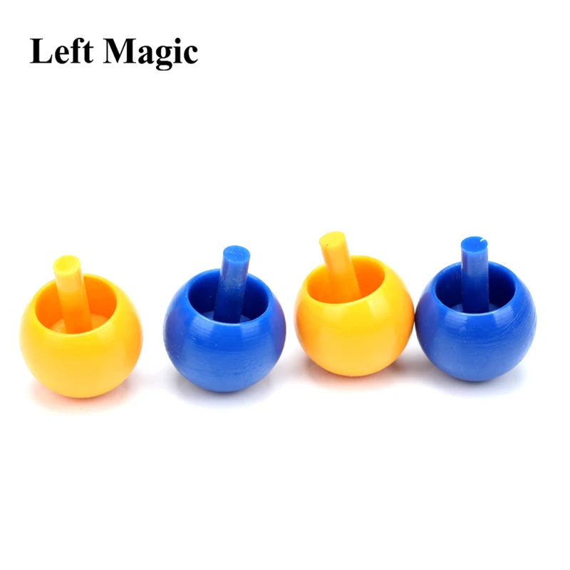 1PCS Magic Inverted And Normal Rotated Novelty Gyro Flip Tops Plastic Spinning Toy Gag Funny Gadget Kids Toy Gift Educational