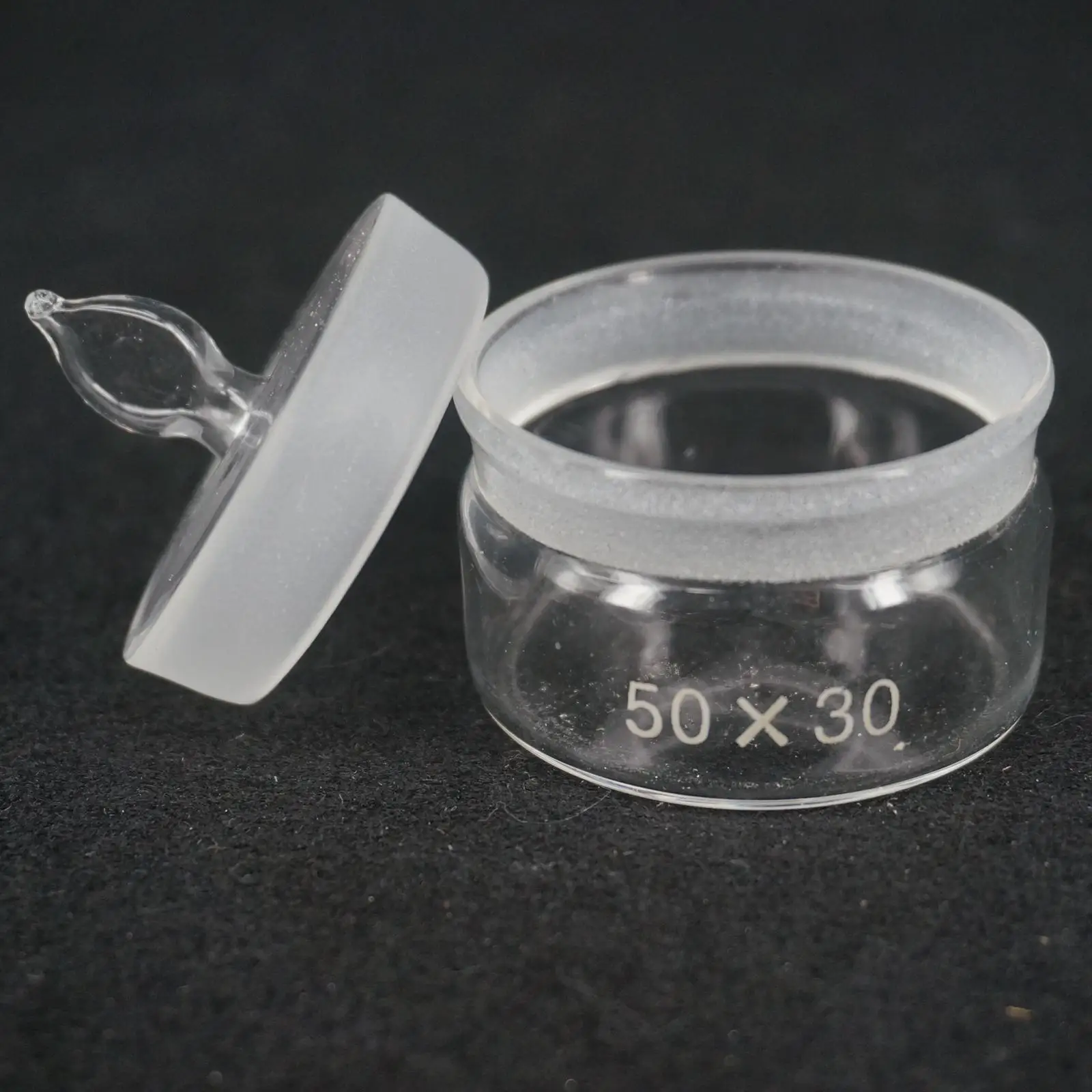 50x30mm Glass Weighing Bottle In Low Form Glass Weighing Specific Gravity Bottle