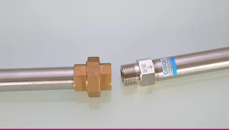 DN 20 3/4 "BSP Messing Messing Rückschlagventil für Wasser