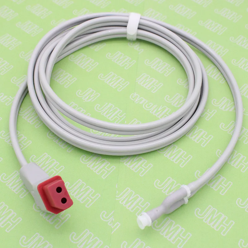 

Compatibility Nihon Kohden NIBP cuff air hose dual tubes and red connectors .Blood Pressure tubing.Y adapter