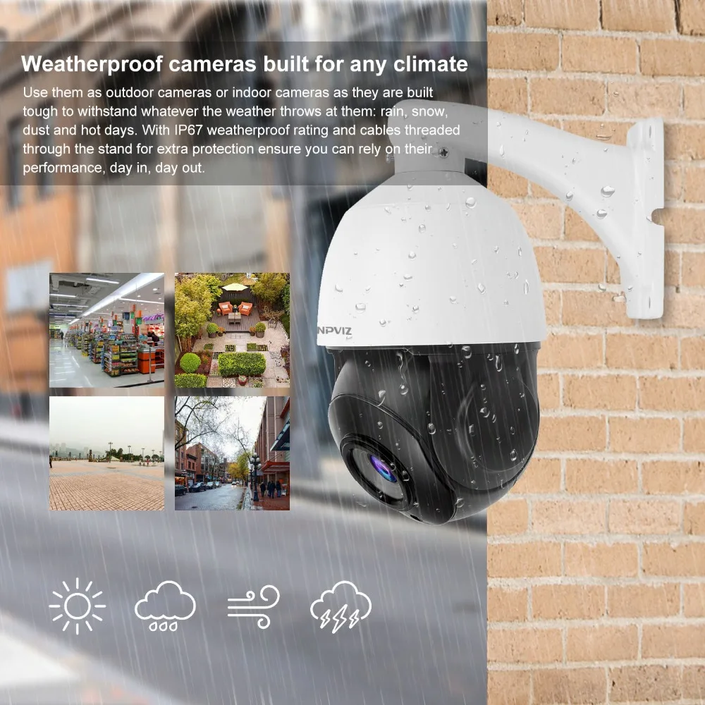 Anpviz 5MP POE IP PTZ كاميرا في الهواء الطلق شبكة سرعة قبة 30X التكبير كاميرا CCTV المراقبة 50 متر الأشعة تحت الحمراء للرؤية الليلية