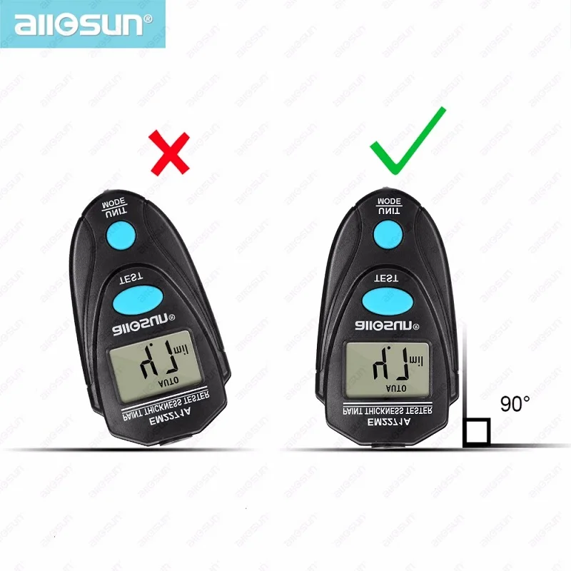 Strumento portatile del Tester spesso del rivestimento automobilistico del calibro di spessore della pittura tenuto in mano originale 100% meglio di