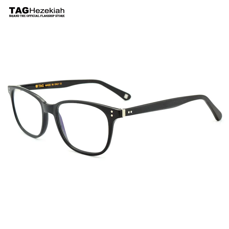 

frame glasses 2024 New glasses frame women men new brand handmade Retro eyeglasses designer metal Italy imports plate computer
