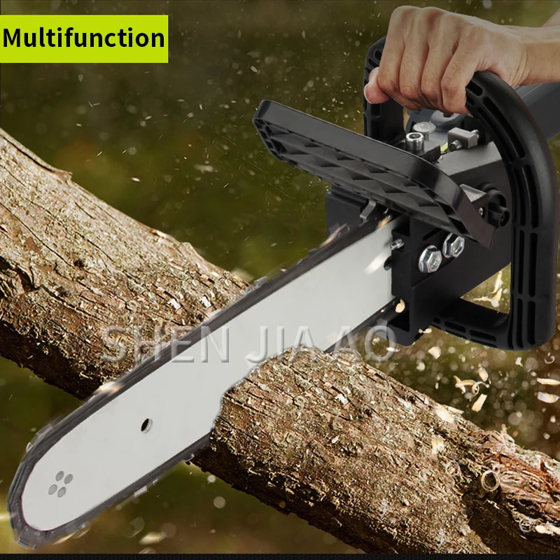 Chainsaw Bracket/Chainsaw Household Portable Logging Saw Electric Chain Saw 220V Small Multifunctional Woodworking Angle Saw 1PC