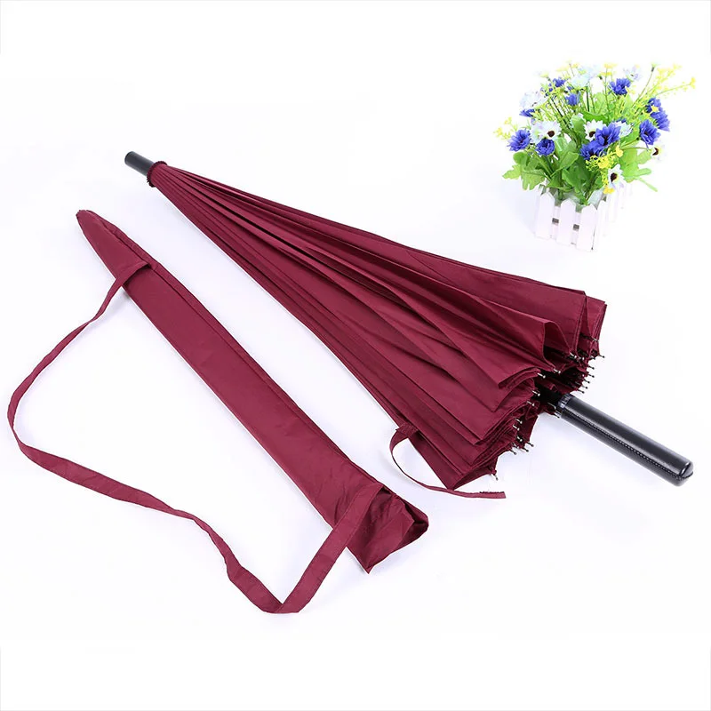 JPZYLFKZL Hot Sale Brand Rain Umbrella Men Quality 24K Strong Windproof Glassfiber Frame Long Handle Umbrella Women\'s Parapluie