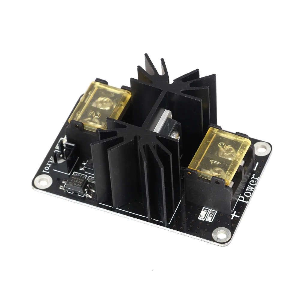 3DSWAY 3D Printer Parts General Add-on Heated Bed Power Expansion Module Hot bed Module High Power Module MOS Tube with Cable