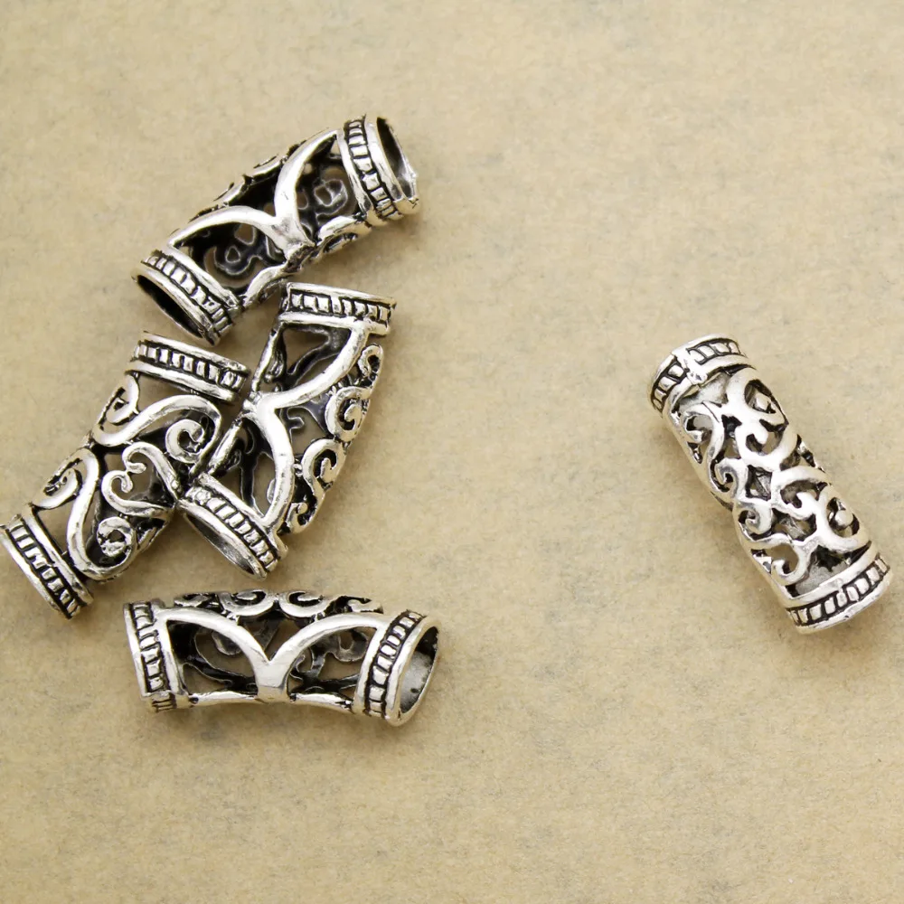 5x Norse Viking Swirl Beard Bead Rasta Dreadlocks Braid Head Hair Clip Pin Accessories Christmas Gift Headband Headdress Jewelry