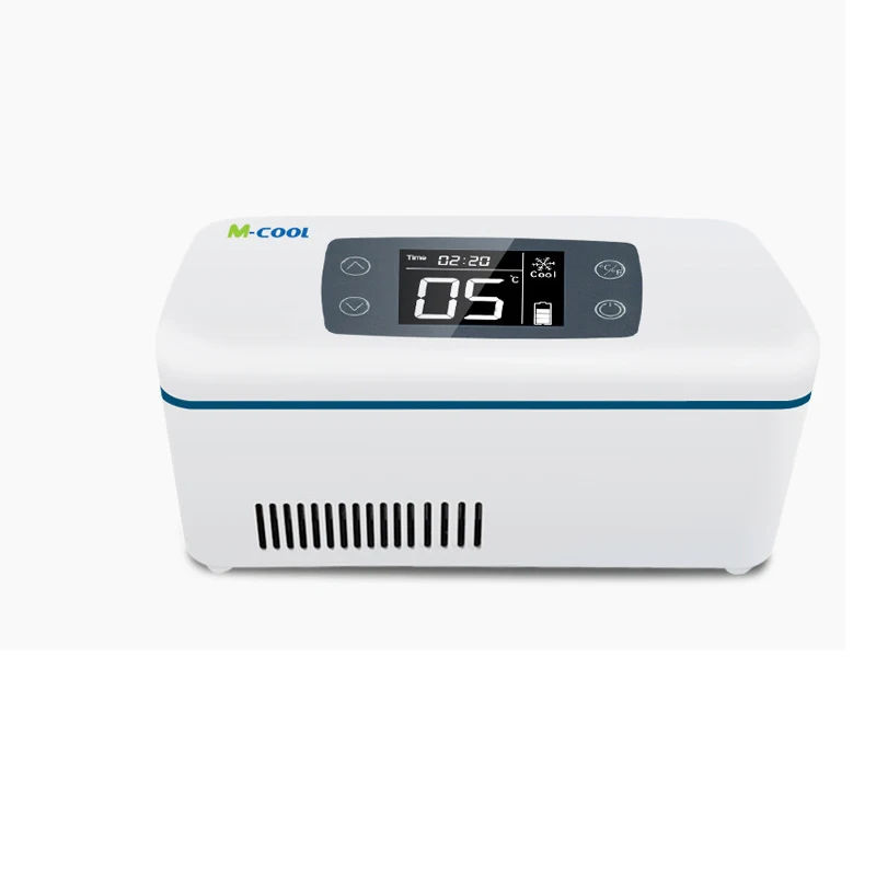 Thuis Draagbare Insuline Koelbox Batterij Aangedreven Koelbox Koelkast Bolsa Termica Diabetici Insuline Koelkast Koeler