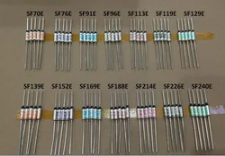 Free shipping 70pcs SF70E to SF240E SEFUSE Cutoffs Thermal Fuse 10A 250V Assortment Kit