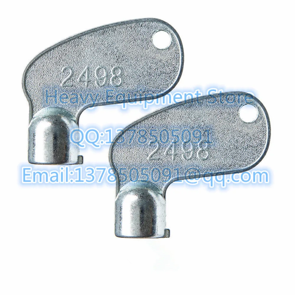 

2 PCS 2498 Key For Bomag Isuzu Kobelco Magnum For Mitsubishi Morooka Pel Jcb 3CX TCM Construction Machinery Kets HIGH QUALITY