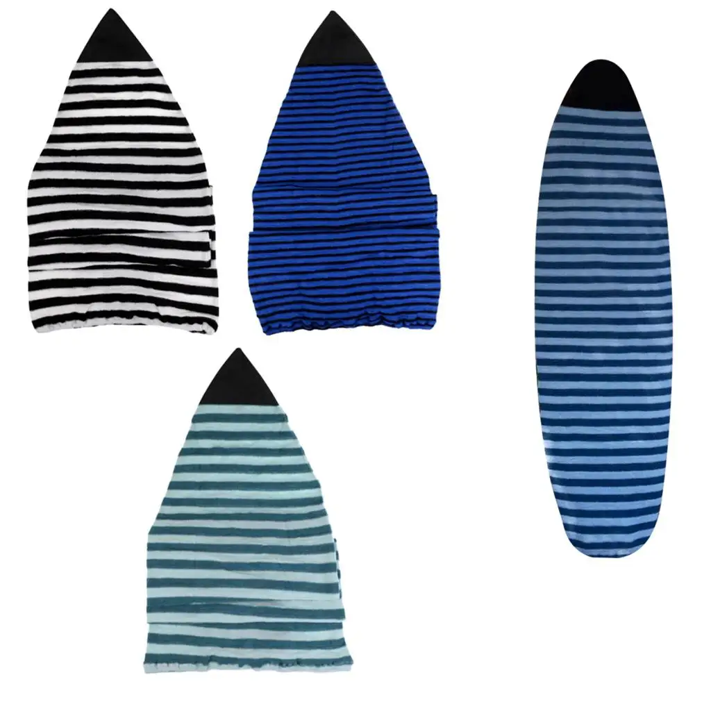 

6ft Surf Surfboard Sock Protective Storage Cover Case Bag stripe for Shortboard Bodyboard Water Sports Surfing Accessories